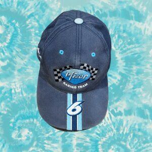 Mark Martin #6 Pfizer Nascar Racing Team Adult OSFA Snapback Hat Cap Vintage